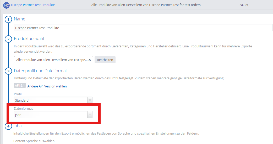 Katalogartikel Datenformat